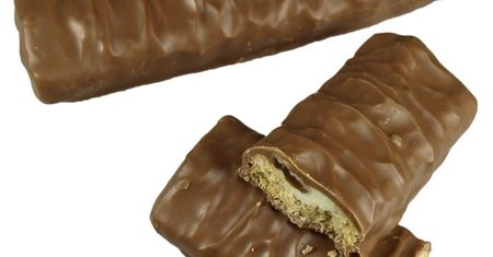 Batoniki muesli z kokosem w polewie czekoladowej