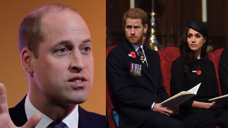 Książę William odpowiada księciu Harry'emu