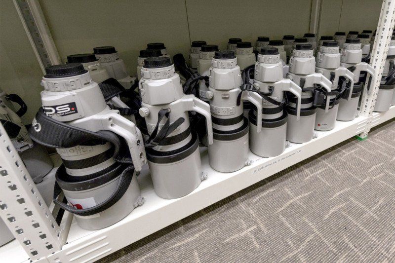 Canon w Pjongczangu: korpusy za ponad pół miliona dolarów i ponad 700 obiektywów 2