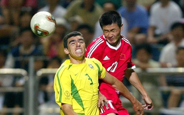 Lucio i Hao Haidong podczas MŚ 1998 / fot. Getty Images
