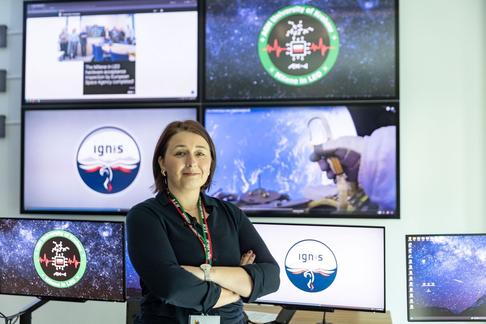 - U nas kosmos to nie tylko rakiety i łaziki. To badania biologiczne, środowiskowe, materiałowe - wyjaśnia dr Joanna Pyrkosz-Pacyna, Prodziekan ds. Rozwoju i Współpracy