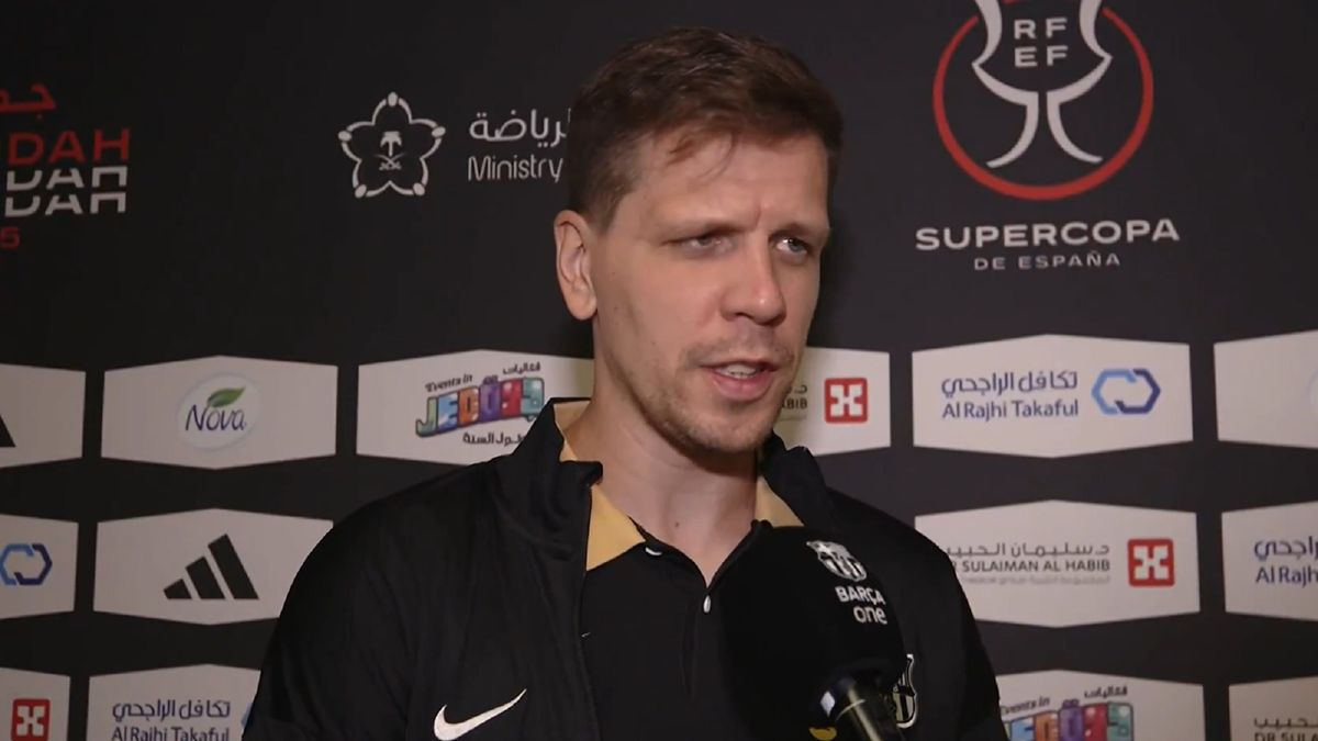 Twitter / FC Barcelona / Na zdjęciu: Wojciech Szczęsny.