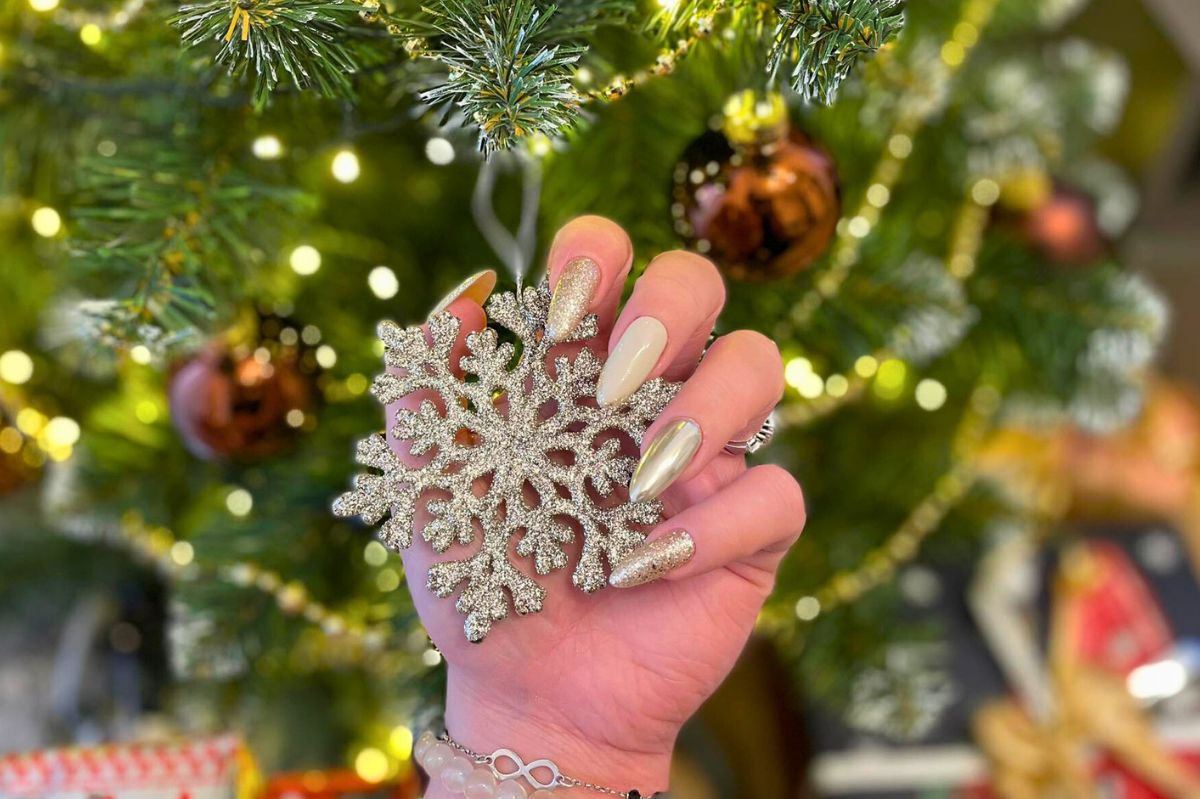 Holiday nails don't have to be classic.