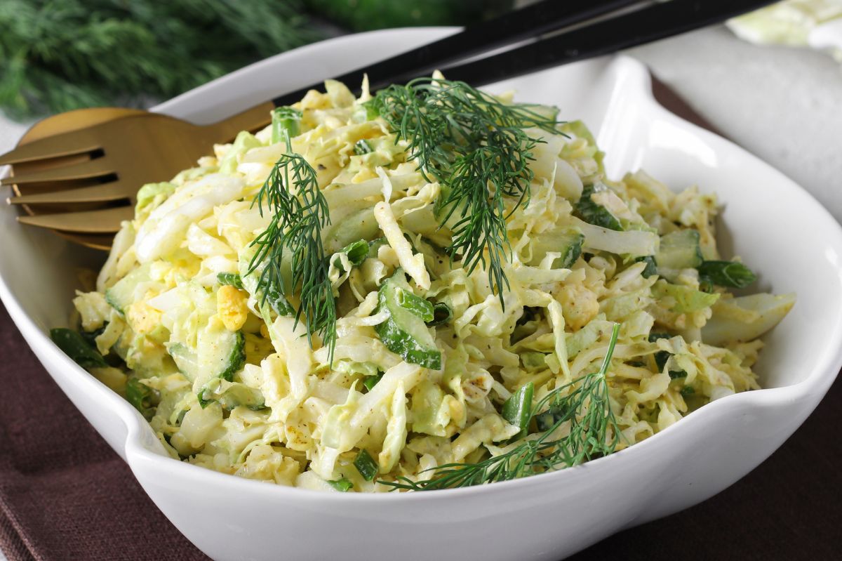 Cabbage slaw revisited: The irresistible crunch of pumpkin seeds