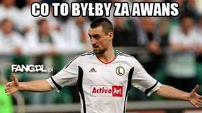 Legia w bólach wchodzi do LM. Kucharczyk bohaterem memów