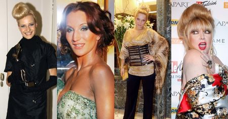 Telekamery 2021. Przypominamy NAJCIEKAWSZE kreacje w historii gali: "wydziarana" Maryla Rodowicz, Anna Mucha z chińskiego marketu, Małgorzata Kożuchowska z pączkiem na głowie (STARE ZDJĘCIA)