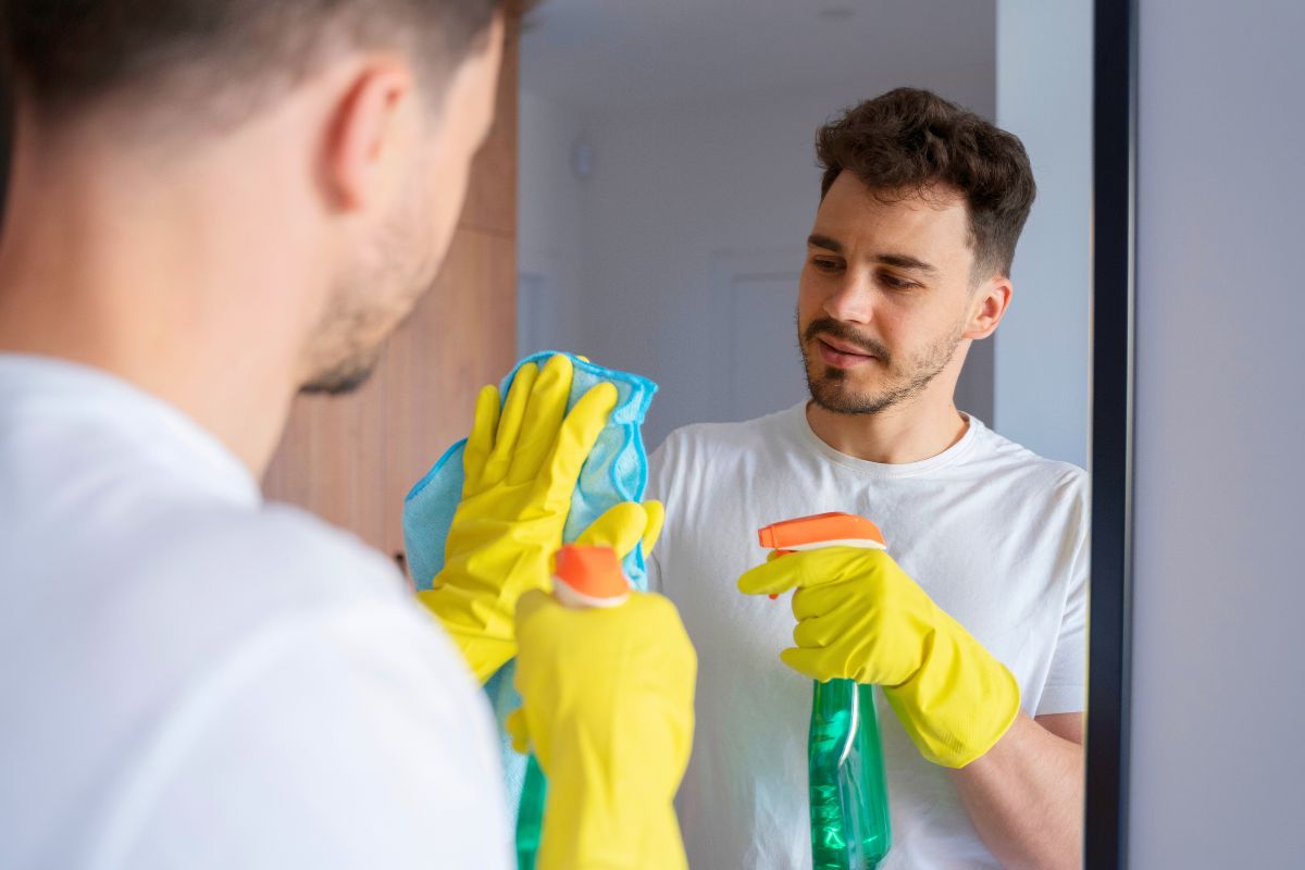 These measures are a guarantee of a clean mirror.