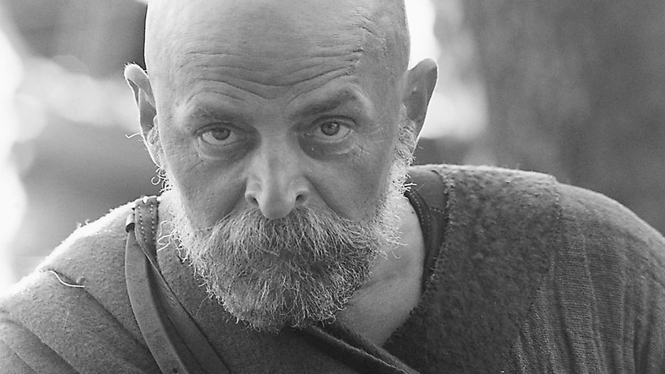 Na planie filmu "Stara baśń. Kiedy słońce było bogiem".