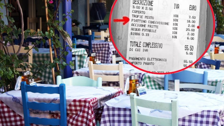 We Włoszech głośno o 2 euro doliczonych do rachunku za dodatkowy talerz