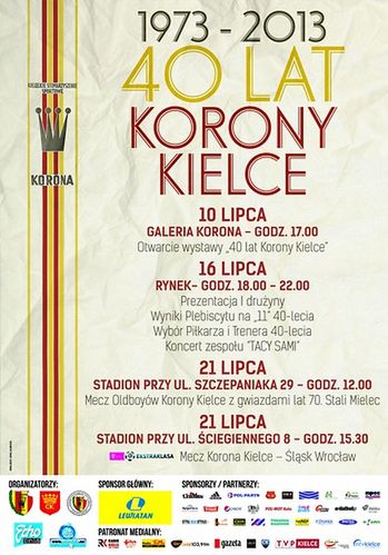 Kielecki klub rozpoczyna obchody 40-lecia