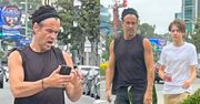 Colin Farrell pręży mięśnie podczas joggingu. Towarzyszył mu Henry Tadeusz! (ZDJĘCIA)