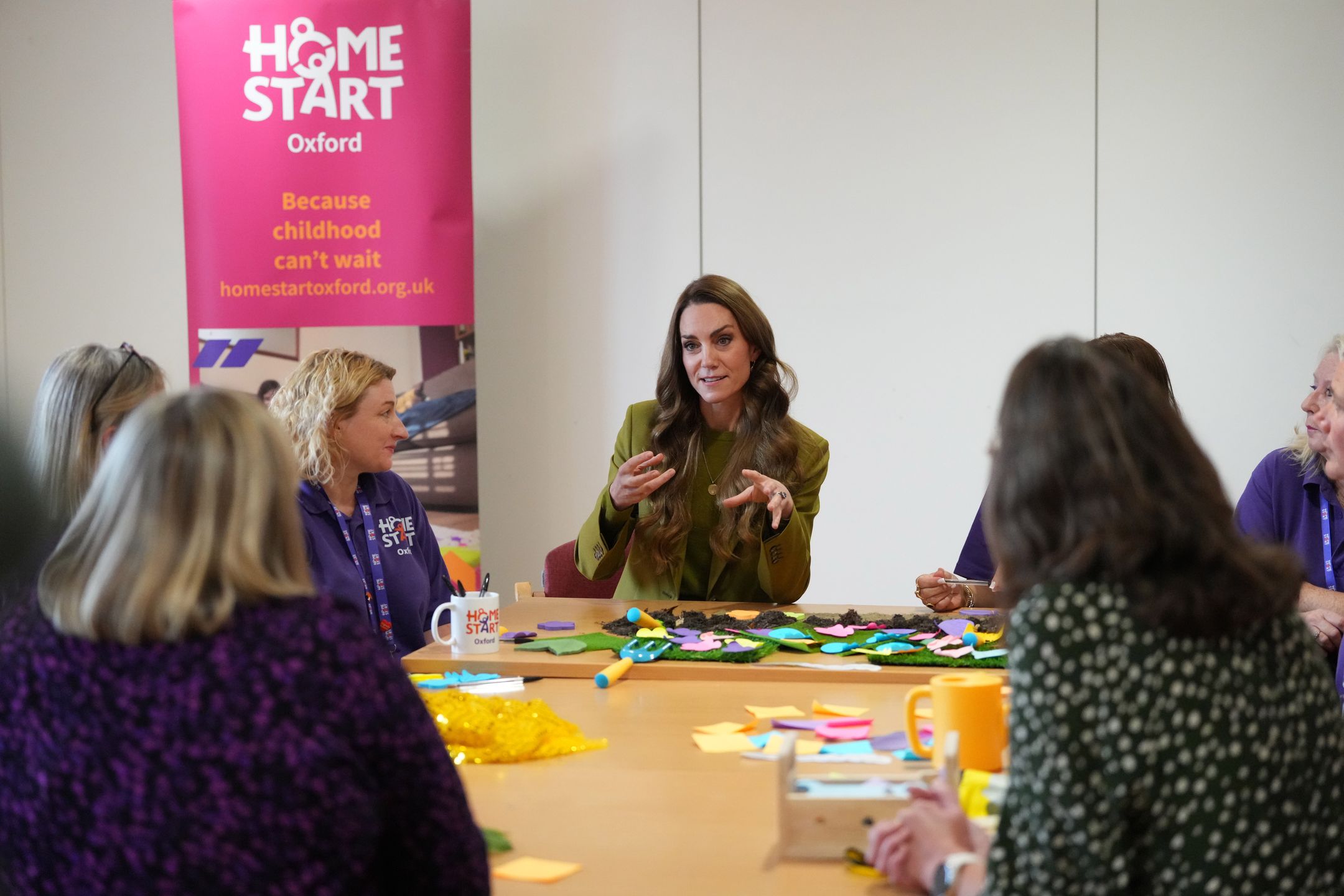Księżna Kate odwiedziła grupy wsparcia rodzinnego w Oxford