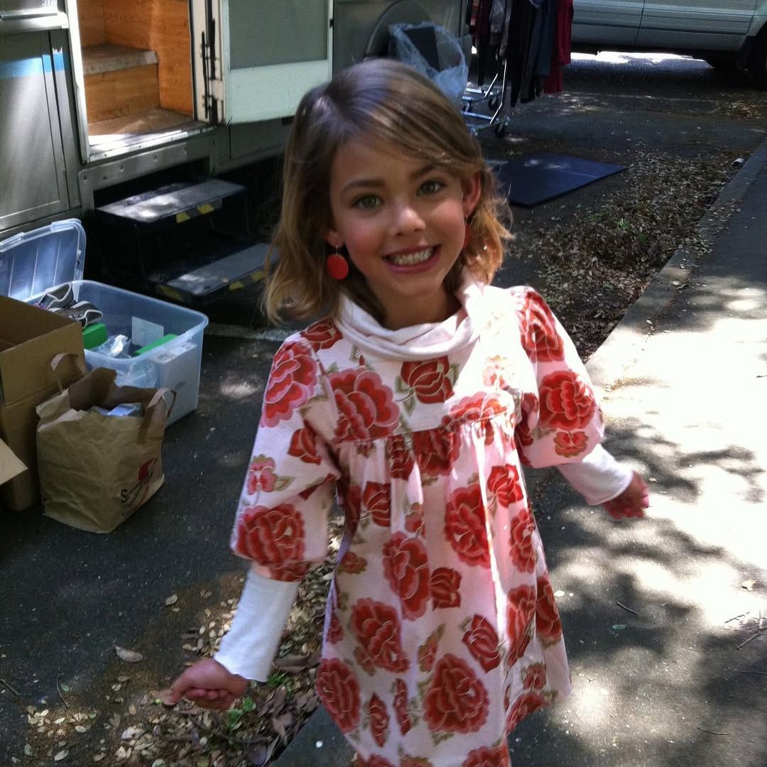 Laneya Grace jako dziecko