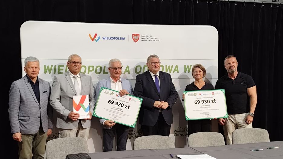 W poniedziałek, 7 lipca odbyło się podpisanie umów dotyczących XV edycji konkursu „Pięknieje Wielkopolska Wieś” w ramach programu Wielkopolska Odnowa Wsi