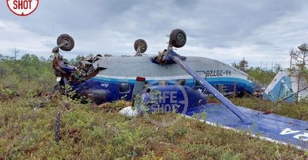 Katastrofa samolotu An-28 w Rosji. Wyciekły zdjęcia wraku