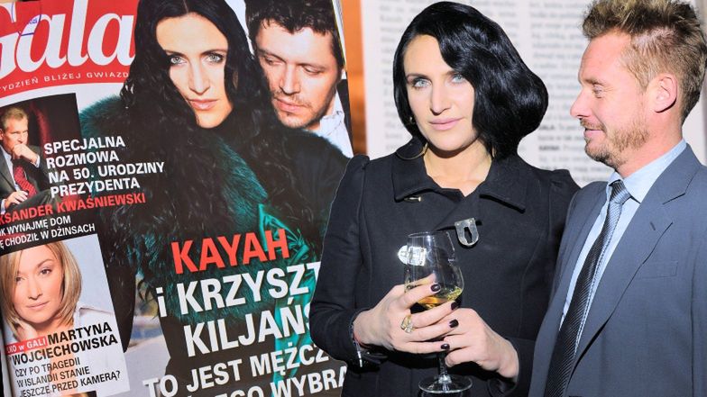 Kayah i Rinke byli w separacji 8 lat. Gwiazda zapewniała na łamach "Gali", że nie jest samotną matką: "Ojciec Rocha bywa u nas codziennie"