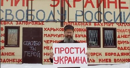 Protesty w całej Rosji. "Wybacz Ukraino"