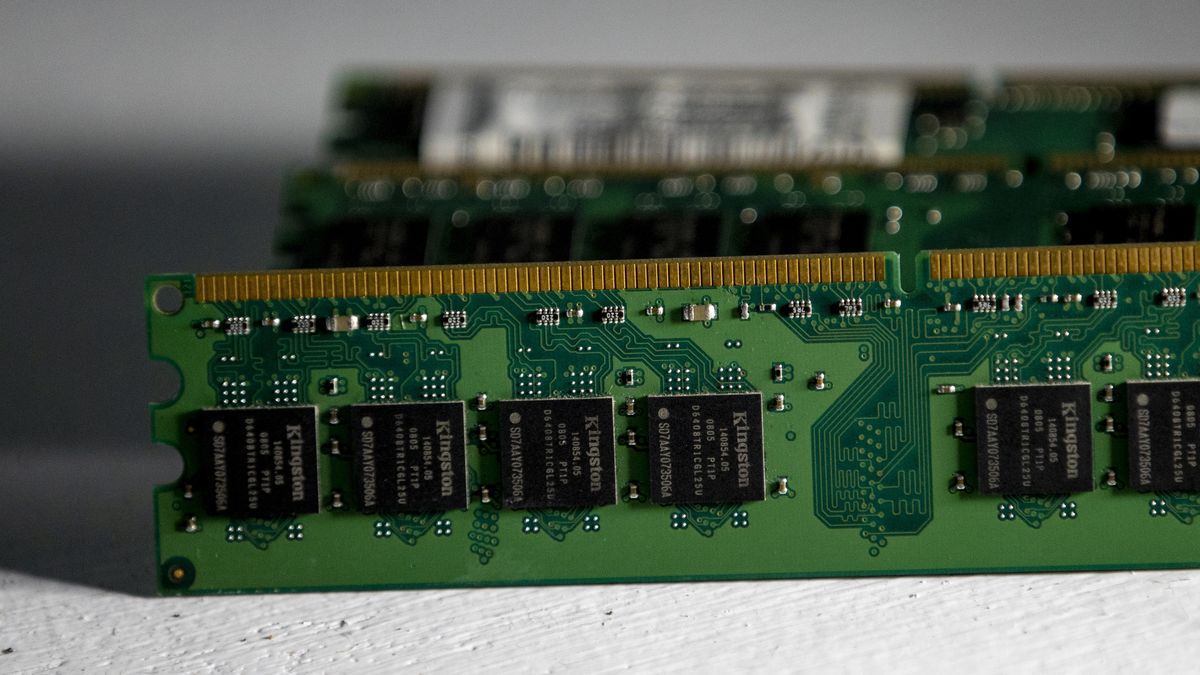 ANTALYA, TURKEY - FEBRUARY 15: In this illustration photo taken in Antalya, Turkey, RAM memory cards are seen on February 15, 2021. (Photo by Mustafa Ciftci/Anadolu Agency via Getty Images)