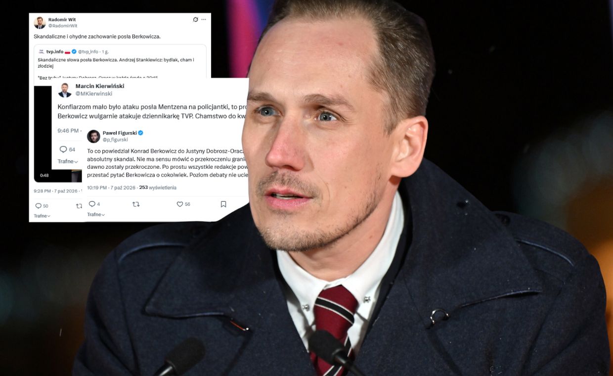 Skandaliczne słowa Berkowicza do dziennikarki TVP. Oburzenie w sieci