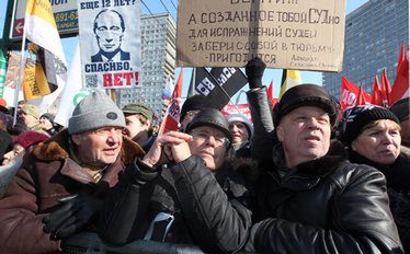 Protesty w Rosji. 50 osób zatrzymanych za puszczanie baloników