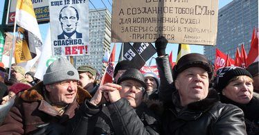 Protesty w Rosji. Ludzie zebrali się w Moskwie