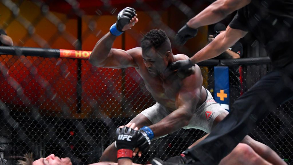 Zdjęcie okładkowe artykułu: Getty Images /  Chris Unger/Zuffa LLC / Na zdjęciu: walka  Stipe Miocic  vs Francis Ngannou