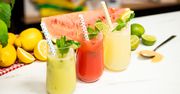 Letnie lemoniady w trzech pysznych smakach. Zdrowe i pyszne napoje na upały