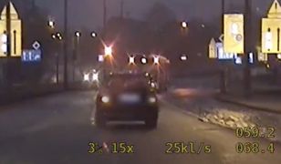 Nocny pościg w Bydgoszczy. Kierowca miał dużo na sumieniu