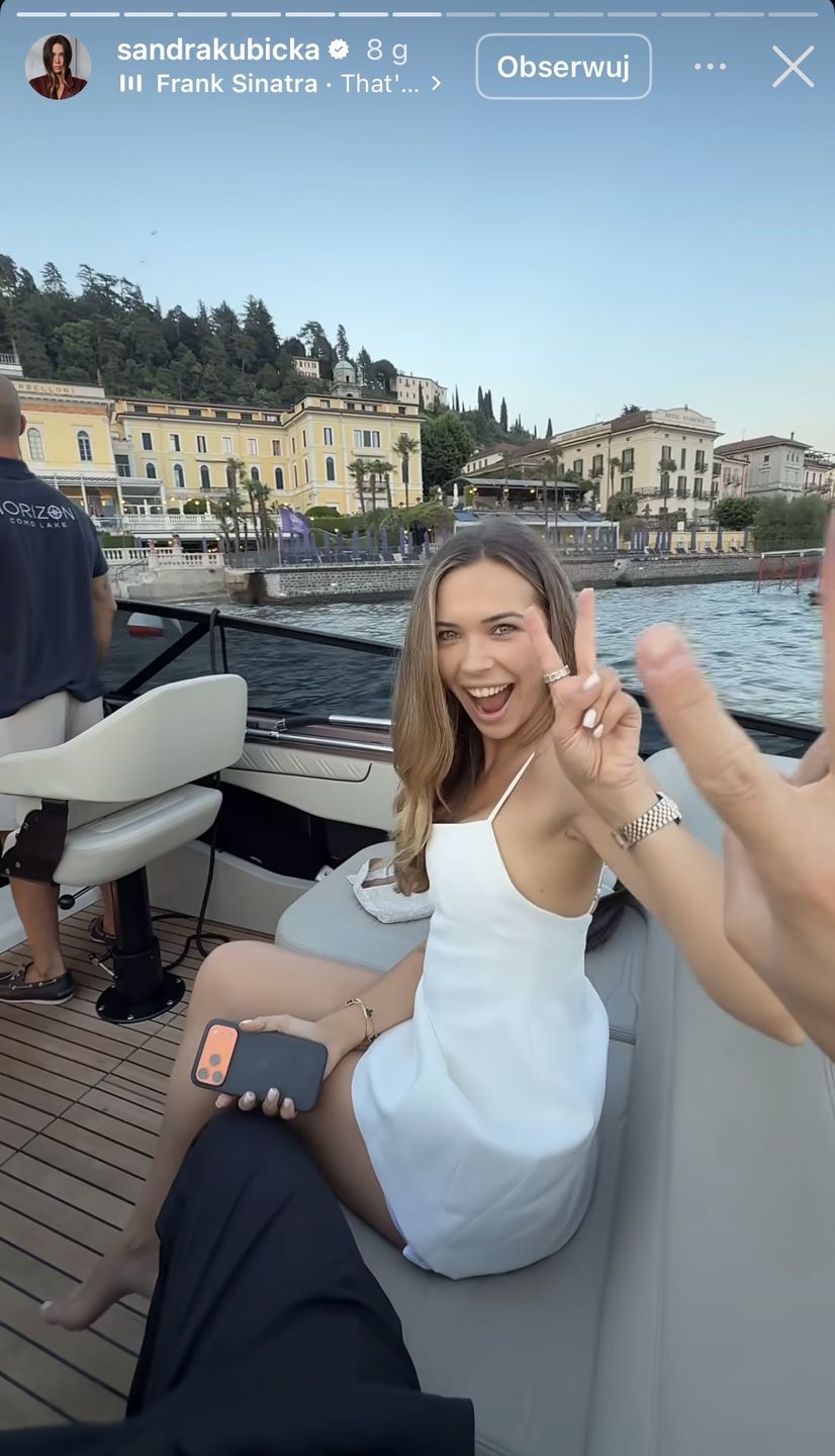 Sandra Kubicka relacjonuje wyjazd z ukochanym 
