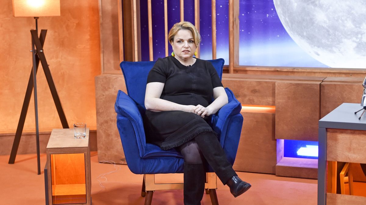 scena z: Katarzyna Bosacka, SK:, , fot. Kurnikowski/AKPA
luty 2021, Nagranie programu "Moontalk" Active Family, Katarzyna Bosacka