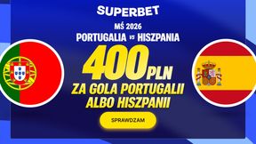 Hit. Kurs 200.00 na gola Portugalii lub Hiszpanii w hicie mundialu