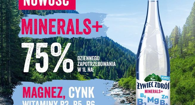 Z Żywiec Zdrój Minerals+ "wracasz do pionu"