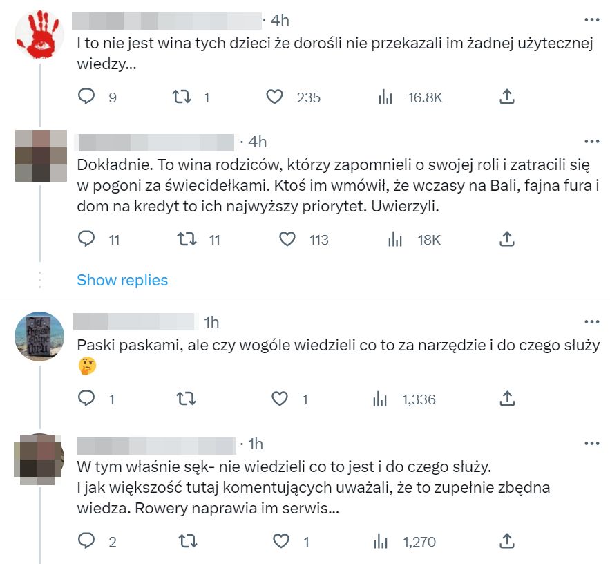 "Co oznaczają te paski?"