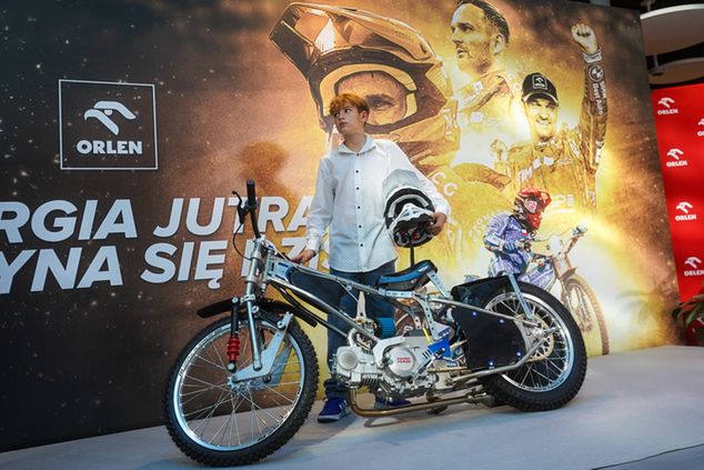 Jakub Godzina po otrzymaniu nowego sprzętu