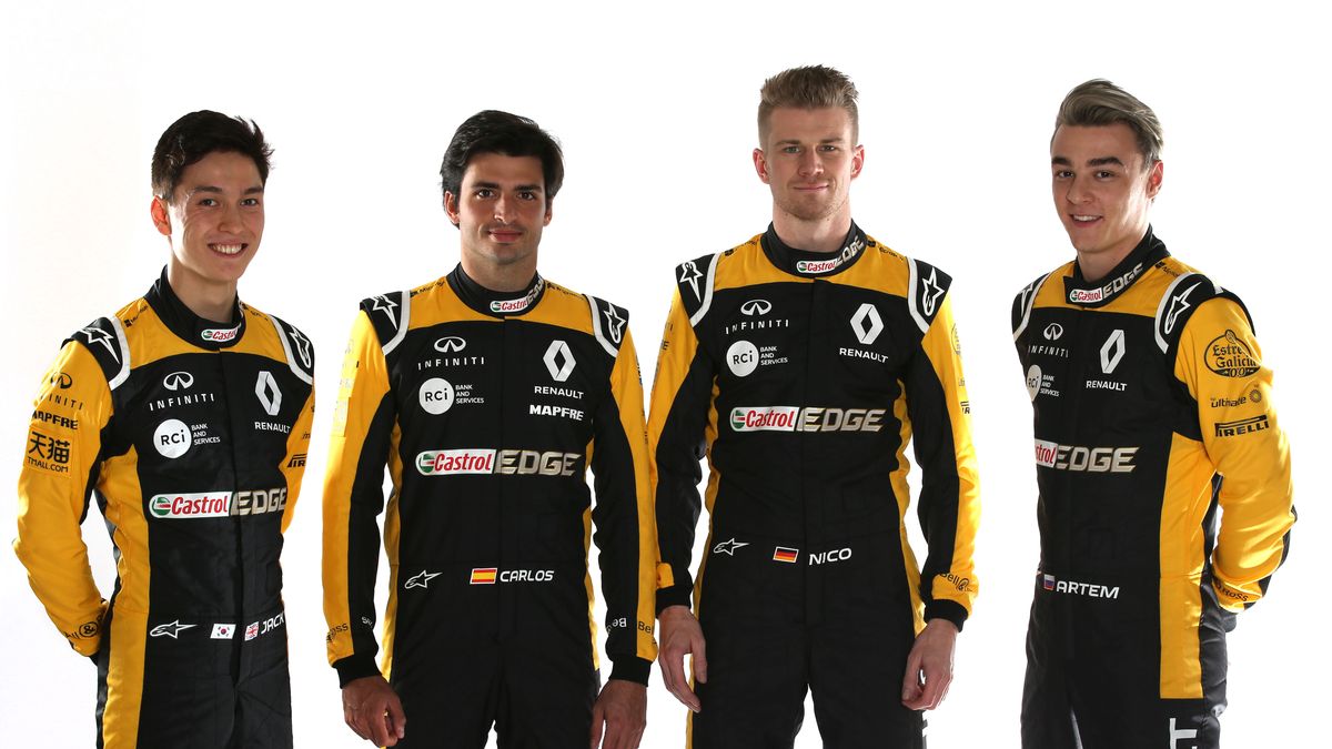 zespół Renault na sezon 2018
