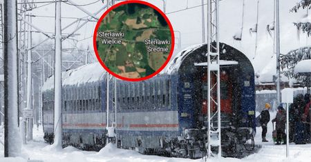 Pociąg utknął w zaspie. 180 osób uwięzionych