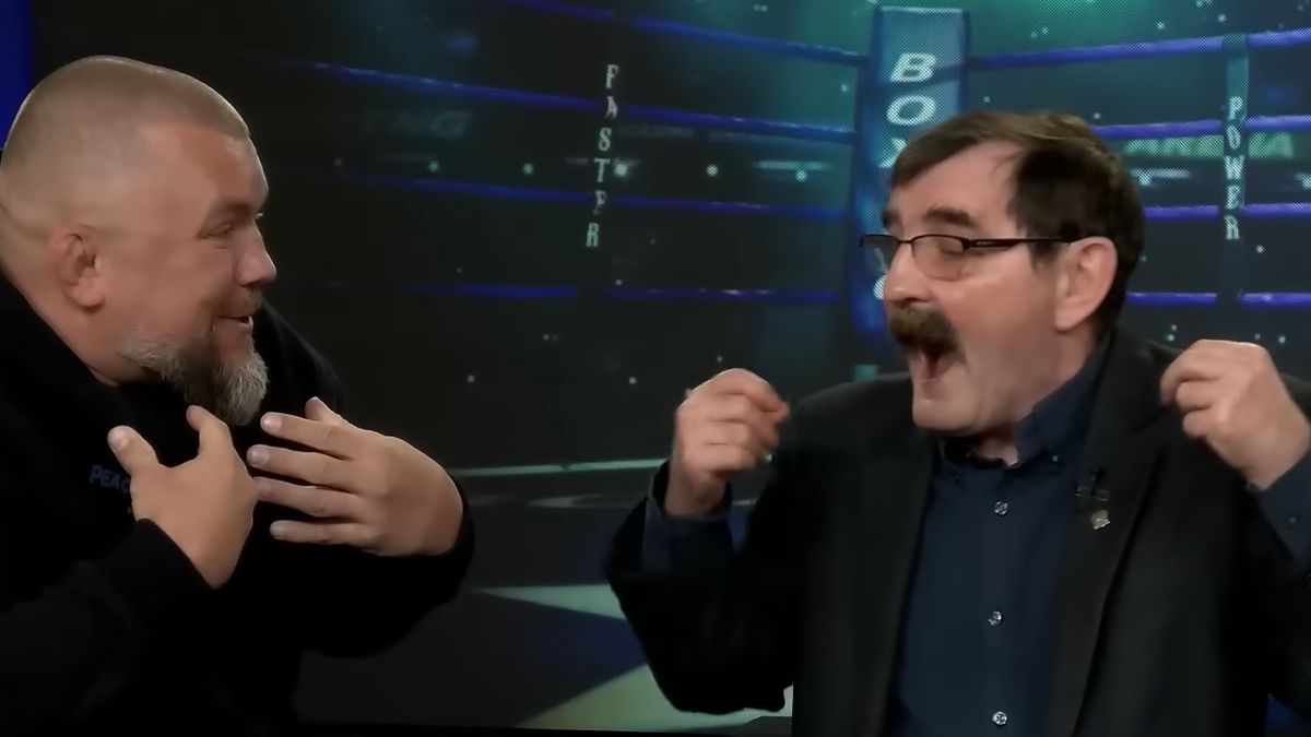 Na zdjęciu od lewej: Łukasz 'Juras' Jurkowski i Zbigniew Raubo