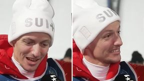 Szwajcar był tuż za Tomasiakiem. Nagle... zaczął mówić po polsku