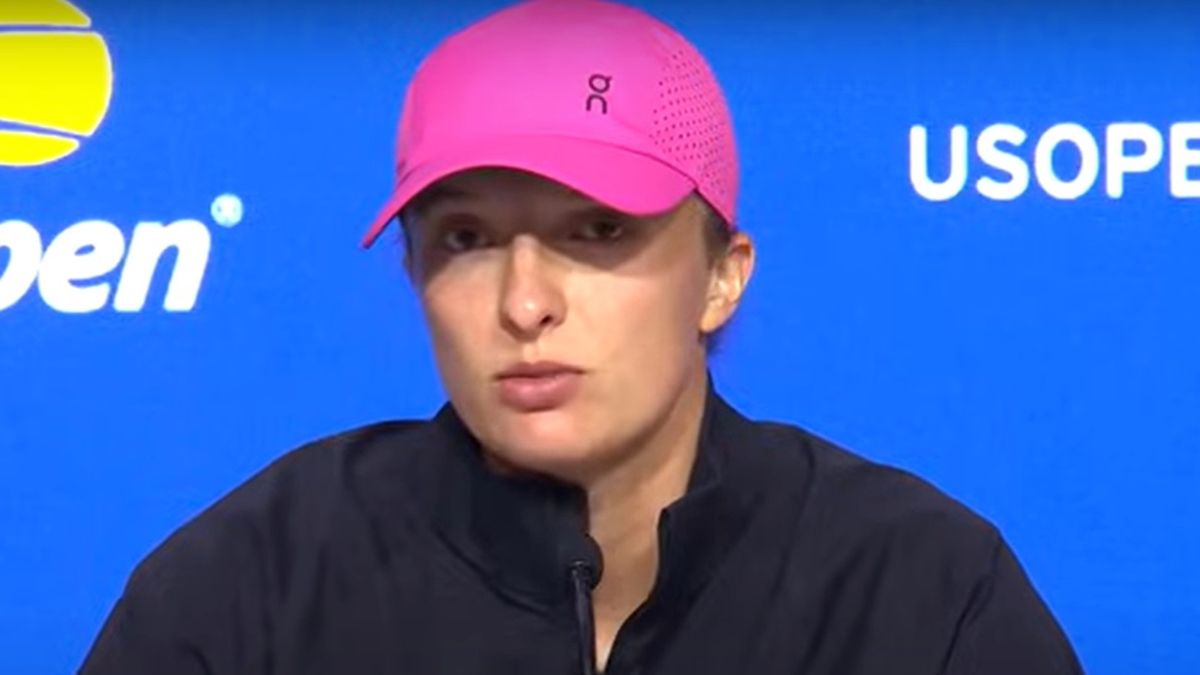 YouTube / US Open / Na zdjęciu: Iga Świątek