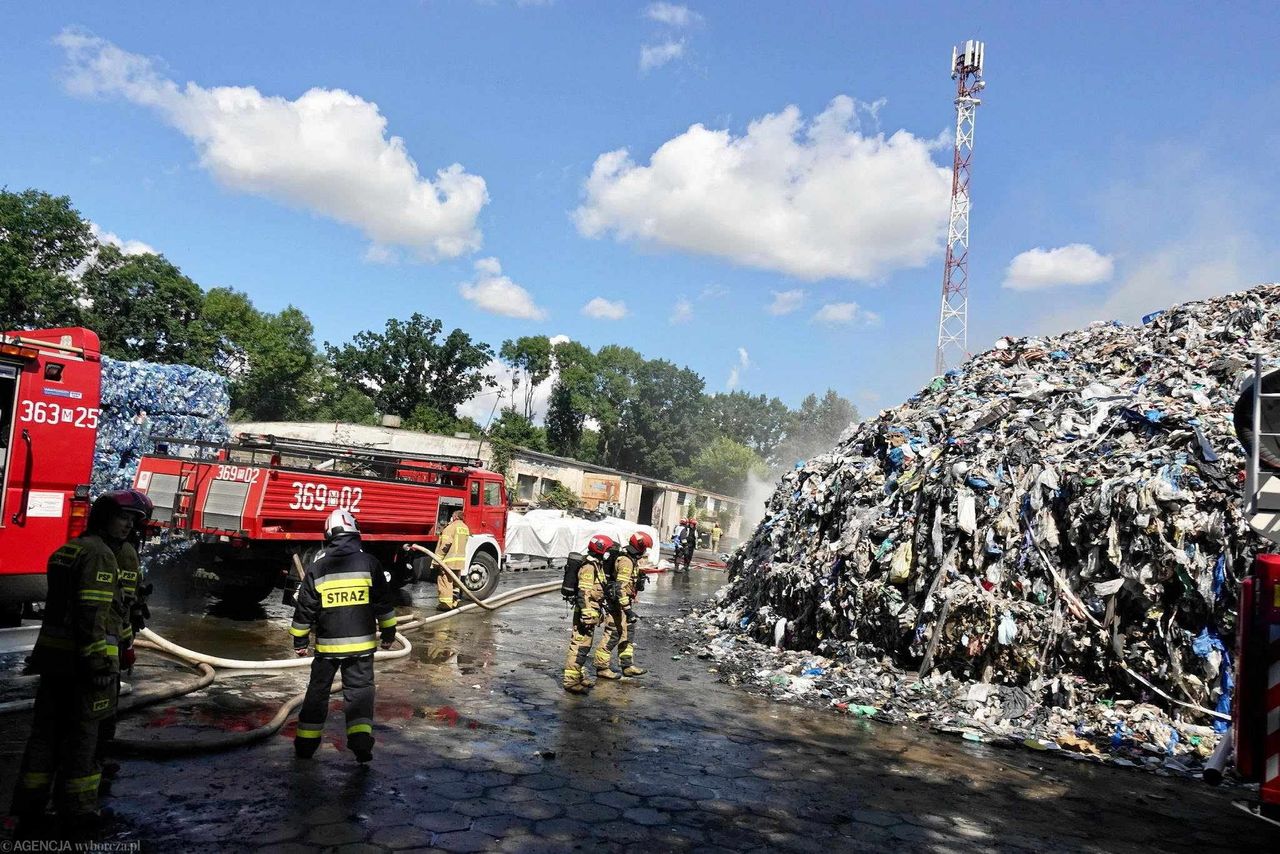 Pożar składowiska w 2023 roku 