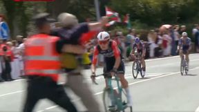 Aktywiści prawie doprowadzili do wypadku na Vuelta a Espana. Wyścig ma nowego lidera