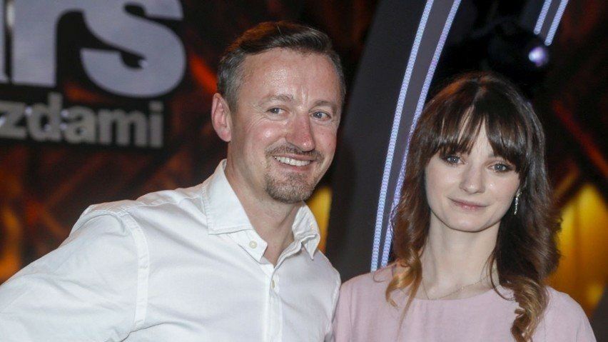 Adam Małysz na zdjęciu z córką