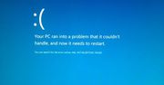 Jak wyglądał blue screen of death w kolejnych Windowsach?