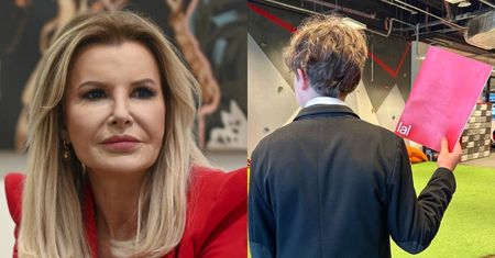 Joanna Racewicz chwali się zakończeniem roku szkolnego syna i wyznaje: "Jestem dumna. Mimo BRAKU PASKA na świadectwie" (FOTO)