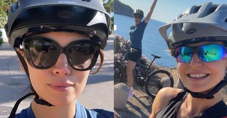 Anna Lewandowska gości psiapsi Paulinę Krupińską w rezydencji na Majorce (ZDJĘCIA)