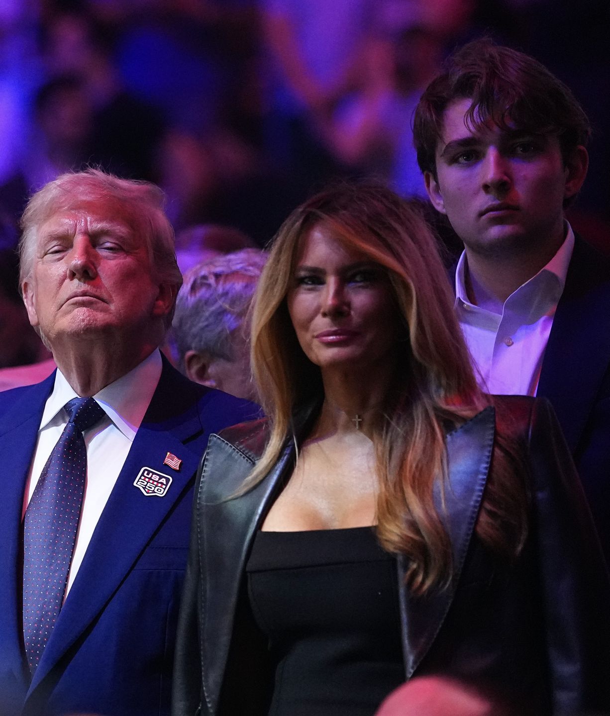 Barron Trump z rodzicami