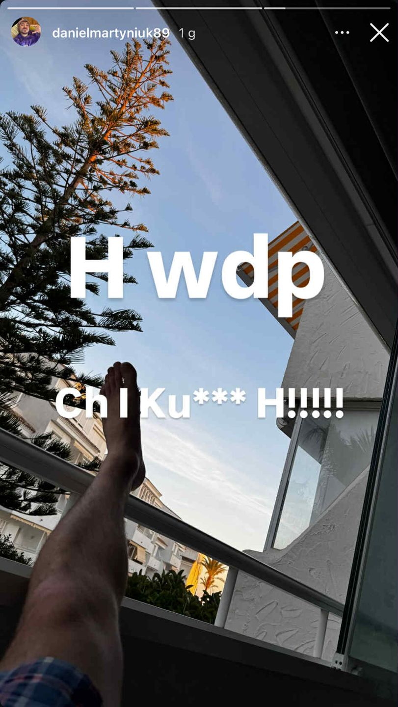 Daniel Martyniuk nadaje szyfrem