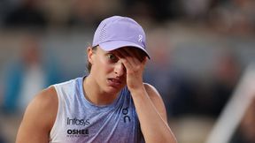 Ale wpadka! Świątek zastąpiona... Nadalem