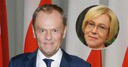 Nowak o Tusku. Internauci wytykają jej manipulację