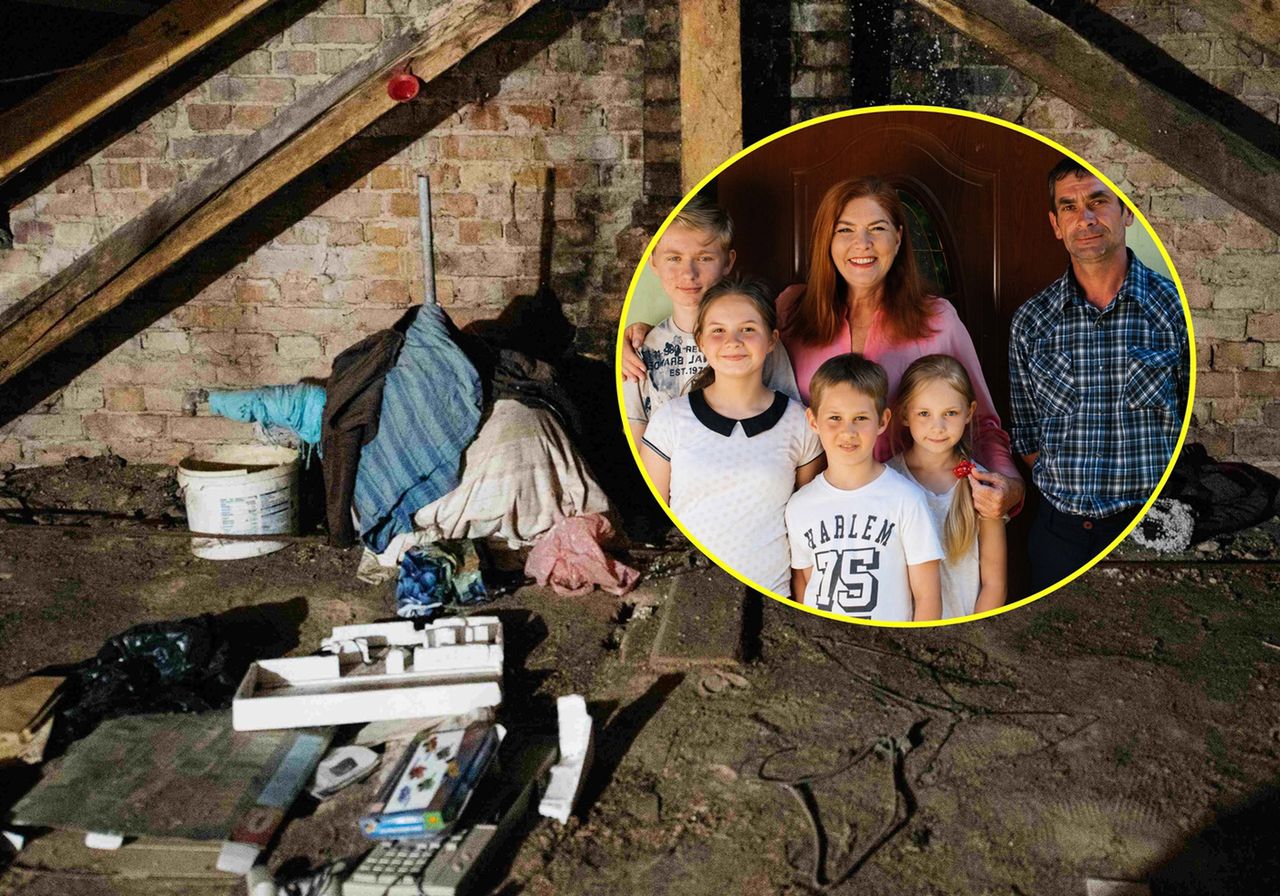 "Nasz nowy dom". Mieszkali w strasznych warunkach. Mama zmarła na oczach dzieci